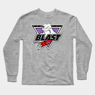 Defunct Minnesota Arctic Blast Roller Hockey Long Sleeve T-Shirt